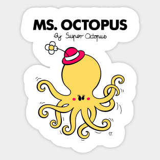 Mr. and Little Miss, Super Octopus parody Sticker